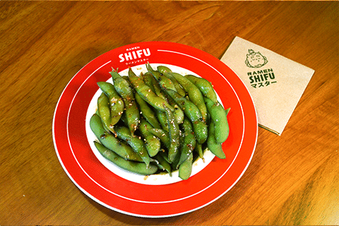Spicy Edamame - - - 4,50€